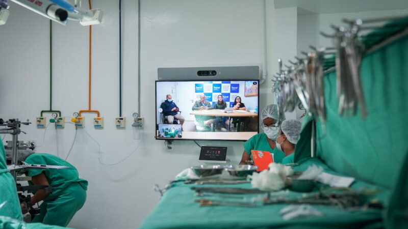 SUS realiza primeira cirurgia cardíaca teleorientada em Pernambuco com apoio de equipe do Hcor