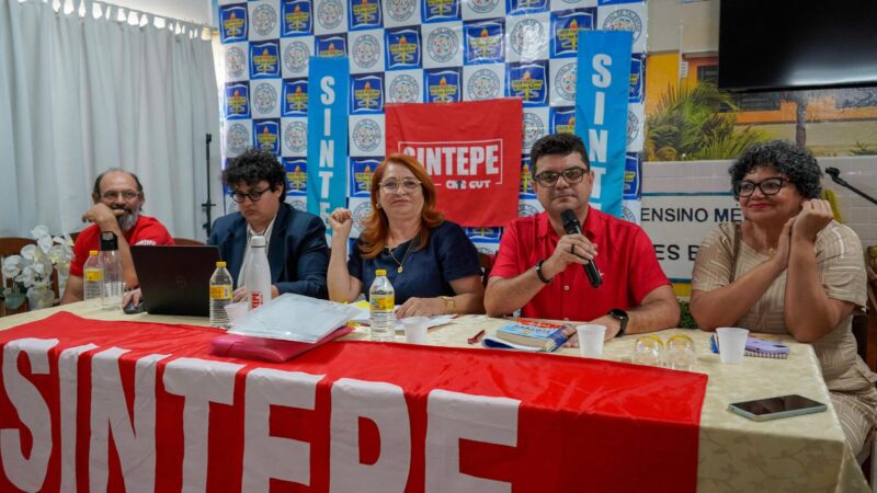 Sintepe promove plenárias no Sertão com foco na Campanha Salarial e pautas da categoria