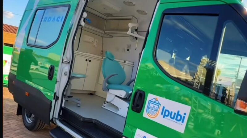 Unidade Odontológica Móvel é entregue em Ipubi e vai atender todo o município