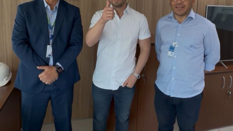 Victor Coelho trata em Recife da regularização de débito com a Compesa deixado pela gestão anterior