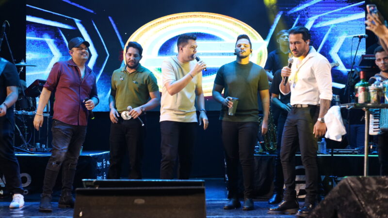 Tarcísio do Acordeon, Vitor Fernandes, Iguinho e Lulinha e Fabinho Testado fazem história no lançamento do Festival de Janeiro em Ouricuri