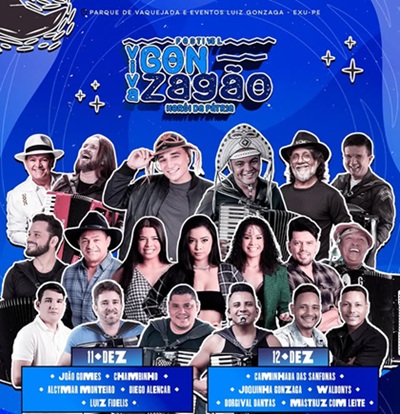 João Gomes, Dorgival Dantas e Mastruz com Leite estão entre as atrações do Viva Gonzagão 2025 em Exu