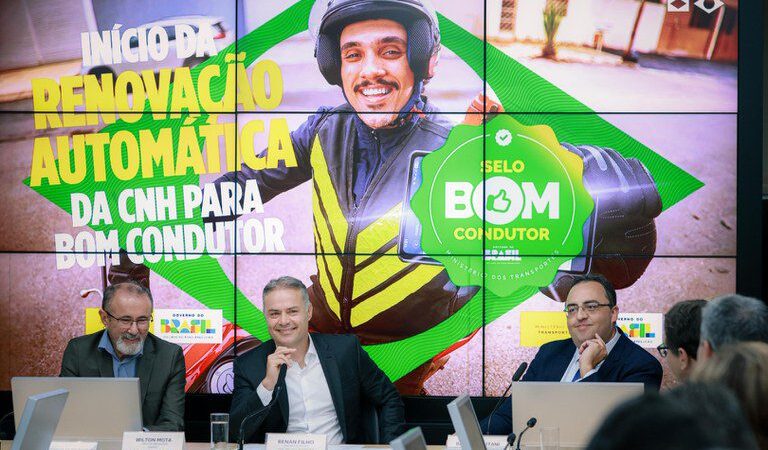 Renovação automática da CNH para bom condutor começa a valer a partir desta sexta (9)