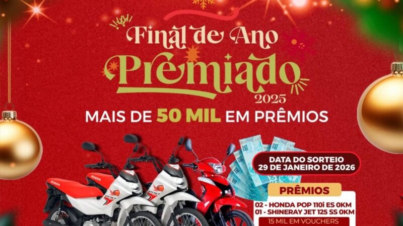 CDL de Ouricuri realiza nesta quinta-feira o sorteio da campanha Final de Ano Premiado