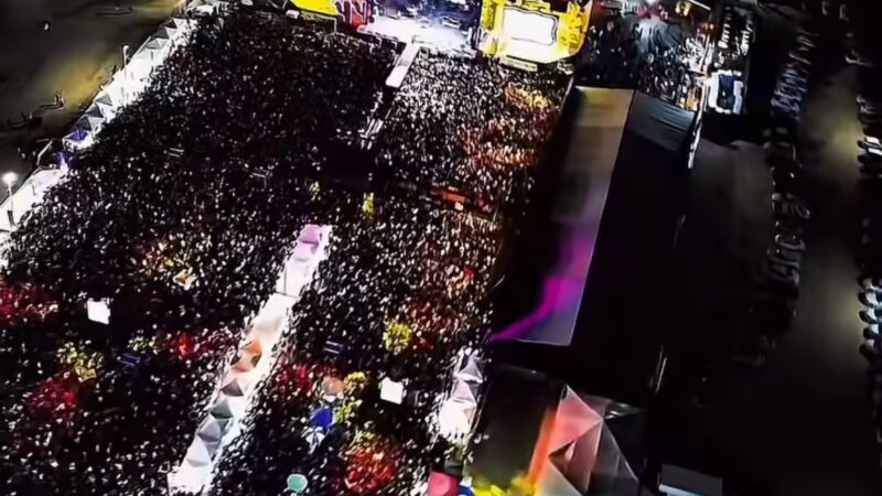 Pablo e Tarcísio comandam noite de lotação total no Festival de Janeiro em Ouricuri