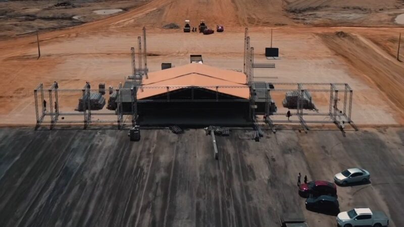 Pátio de Eventos de Ouricuri avança e começa a ganhar forma para o Festival de Janeiro 2026