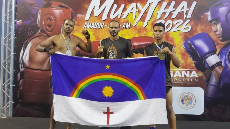 Ouricuri conquista ouro e prata na Copa do Brasil de Muay Thai em Fortaleza