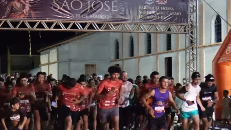 Primeira Corrida de São José reúne centenas de atletas em Ouricuri