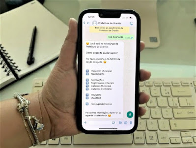 Granito inova no Araripe com atendimento público digital via WhatsApp