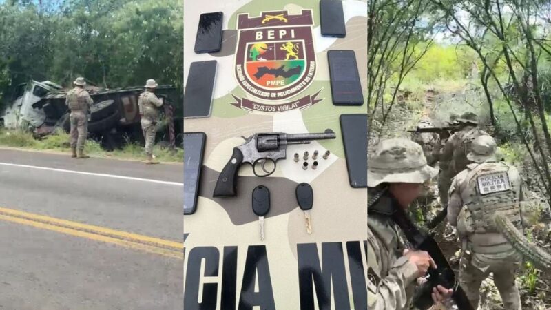 Salgueiro: confronto entre polícia e suspeitos de roubo de cargas termina com um morto e dois presos