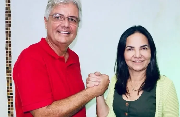 Josimara Cavalcanti recebe apoio do ex-prefeito Cleomatson na disputa por vaga de deputada estadua