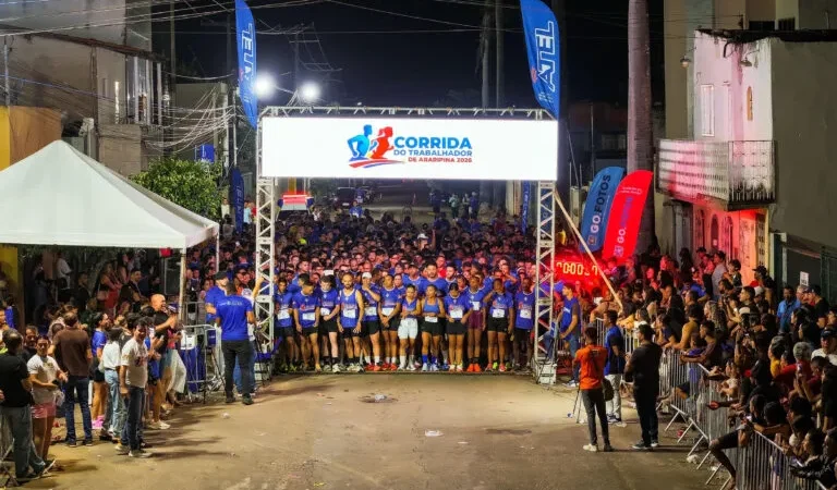Prefeitura de Araripina leva 900 atletas às ruas na Corrida dos Trabalhadores