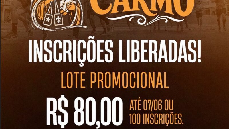 Corrida do Carmo abre inscrições em Ouricuri e une esporte e solidariedade