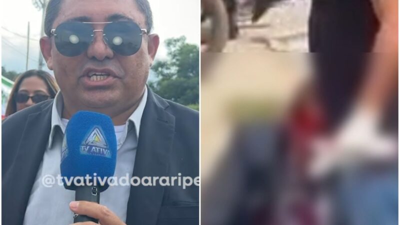 Profissionais de imprensa são agredidos durante ocorrência em Trindade