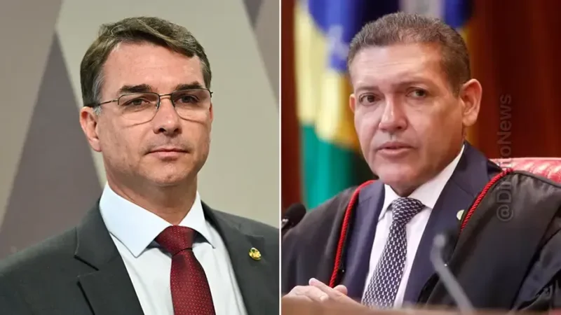Kassio Nunes Marques determina suspensão de pesquisa que apontou queda de Flávio Bolsonaro