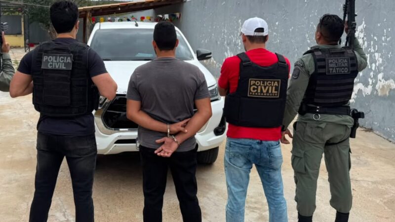 Polícia recupera Hilux furtada em Petrolina e prende suspeito por receptação em Ouricuri