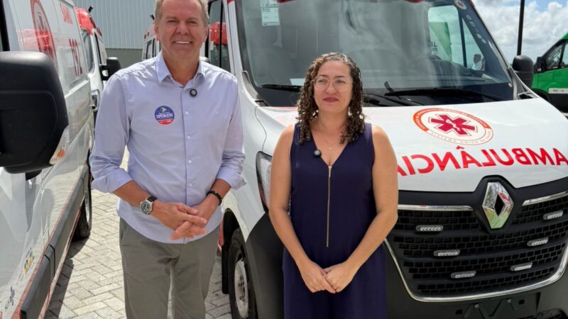 Saúde de Ouricuri recebe reforço com ambulâncias para implantação do SAMU e micro-ônibus para o TFD
