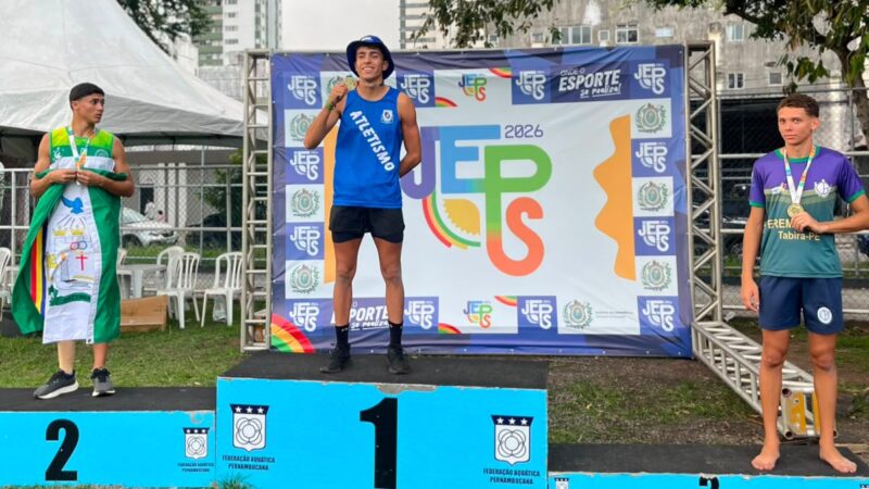 Pelo segundo ano seguido, Ouricuri é destaque nos Jogos Escolares de PE com 17 medalhas e atletas classificados para a etapa nacional