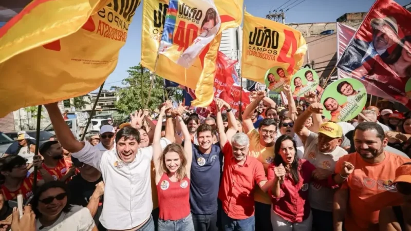 João Campos e time de Lula arrastam mais de 18 mil pessoas na Brasília Teimosa