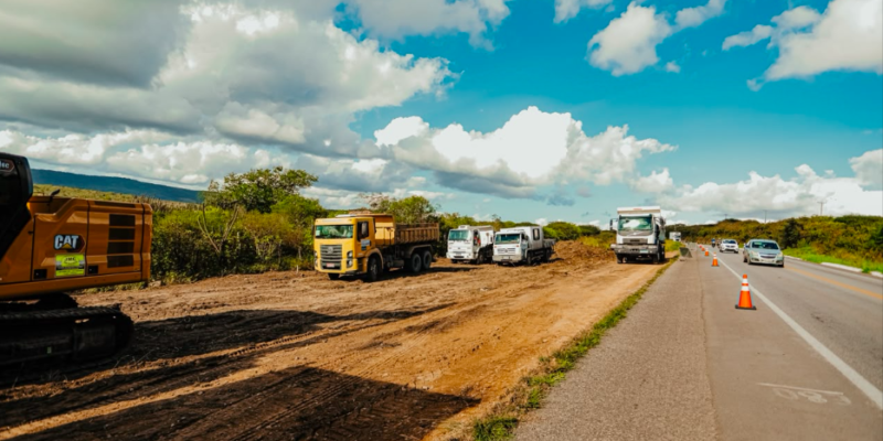 Governo de Pernambuco inicia duplicação da BR-232 entre São Caetano e Belo Jardim