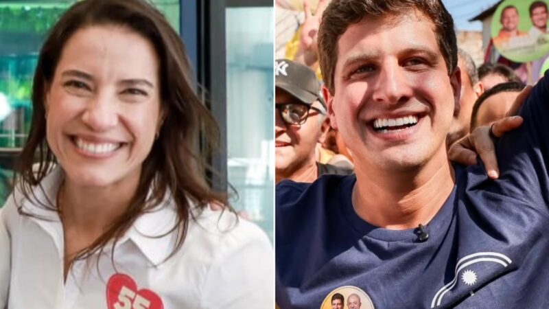Quaest em PE: no 2º turno, Raquel Lyra tem 43%, e João Campos, 41%