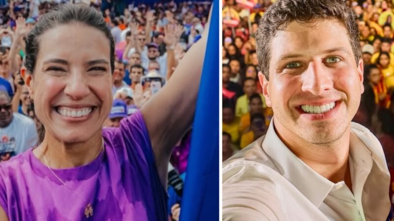 Datafolha em PE: Raquel Lyra, 48%; João Campos, 44%