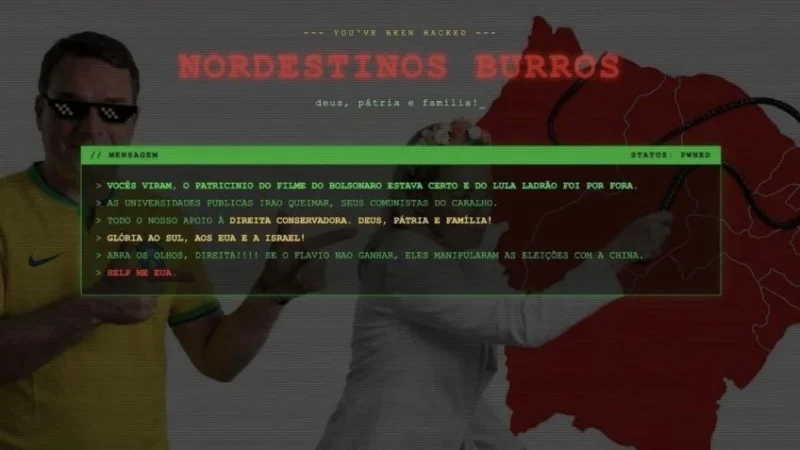 Hackers invadem site da Ancine e chamam nordestinos de “burros”