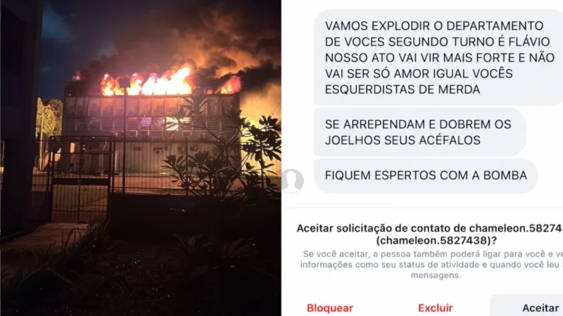 “Vamos explodir”: prints mostram ameaça pró-Flávio a estudantes da UFPE